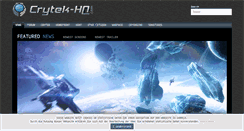 Desktop Screenshot of crytek.4thdimension.info