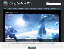 Tablet Screenshot of crytek.4thdimension.info